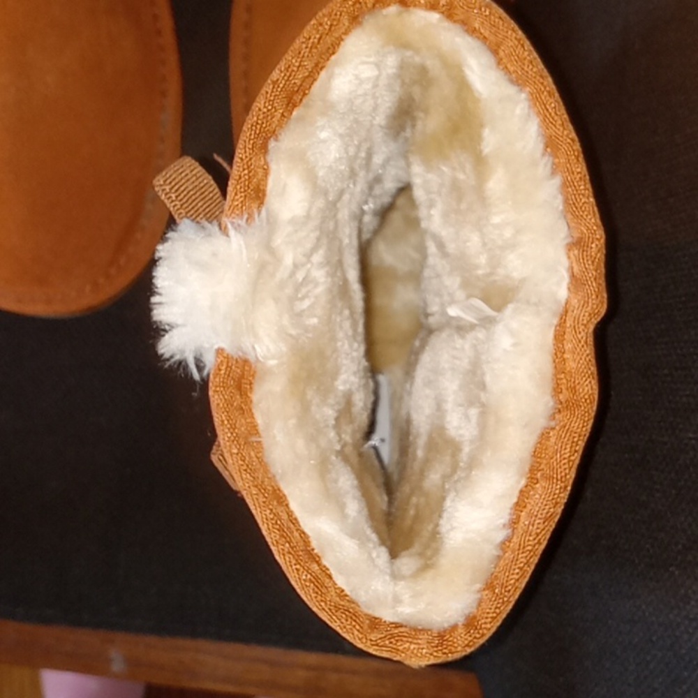 NWT Serra winter boots brown with faux fur lining size 10 - Picture 5 of 7